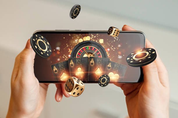 Pengguna Indonesia memainkan kasino langsung ladang78 di smartphone dengan tampilan meja roulette
